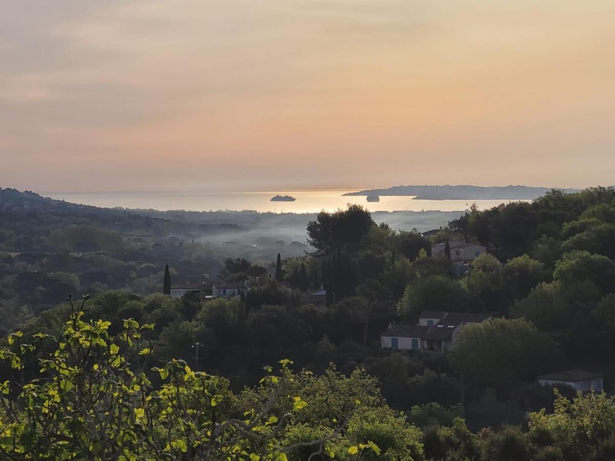 Le Mas Saint Michel Grimaud Bed and Breakfast Exteriör bild
